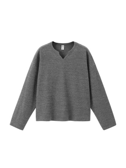 INF V-neck Long Sleeves - Ảnh 7
