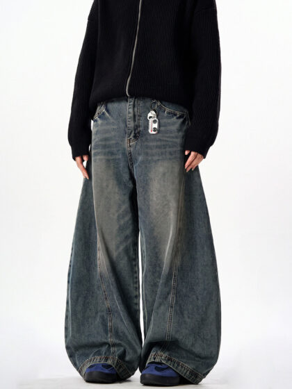 LTKM Wide-leg Baggy Jean - Ảnh 3